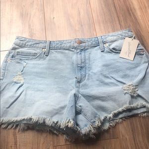 Target size 14 high rise shorts